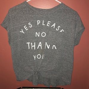 knot tshirt forever 21